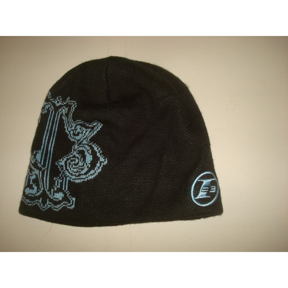 AI3 AI ALLEN IVERSON REEBOK BEANIE KNIT TOBOGGAN HAT CAP VINTAGE DEADSTOCK x2